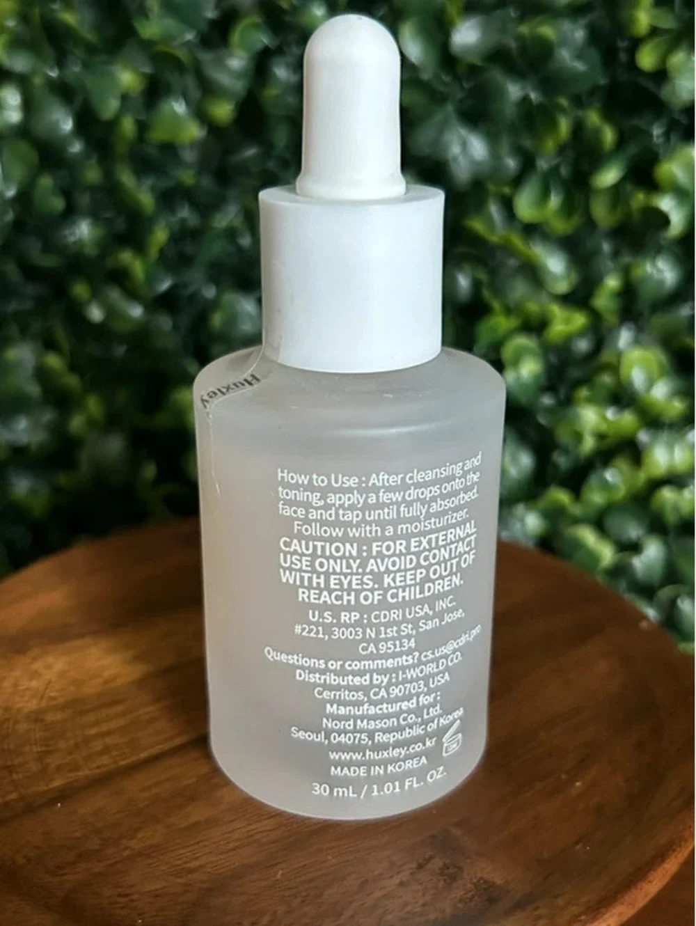 Huxley Secret of Sahara Oil Essence 30mL New Sealed K-Beauty Facial Oil